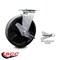 Service Caster 8 Inch Glass Filled Nylon Caster with Roller Bearing and Brake/Swivel Lock SCC SCC-30CS820-GFNR-TLB-BSL - alternate 2